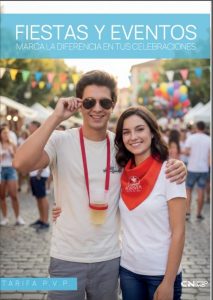 Catálogo 48: Merchandising para FIESTAS Y EVENTOS 1 Artículos personalizados para Fiestas y Eventos